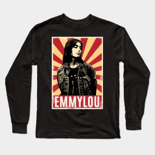 Retro Vintage Emmylou Harris Long Sleeve T-Shirt